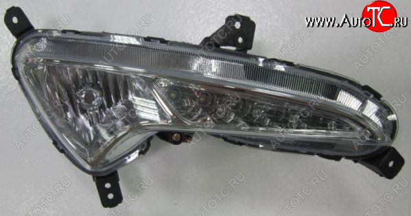 3 799 р. Правая противотуманная фара (диодная) BODYPARTS  Hyundai Solaris  RBr (2014-2017) седан рестайлинг  с доставкой в г. Вологда
