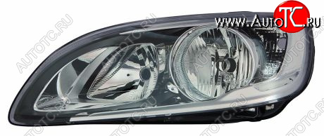 15 349 р. Левая фара (c электрокорректором) DEPO  Volvo S60  FS седан (2013-2018) рестайлинг (диодная)  с доставкой в г. Вологда