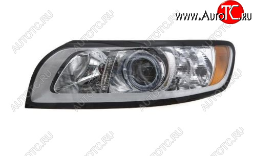 11 999 р. Левая фара (c электрокорректором) DEPO Volvo S40 MS седан рестайлинг (2007-2012)  с доставкой в г. Вологда
