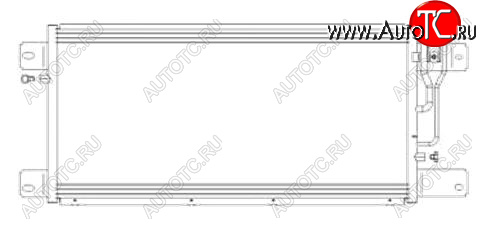 7 599 р. SCANIA PR series КОНДЕНСАТОР КОНДИЦ (см.каталог) BODYPARTS scprs05-930  с доставкой в г. Вологда