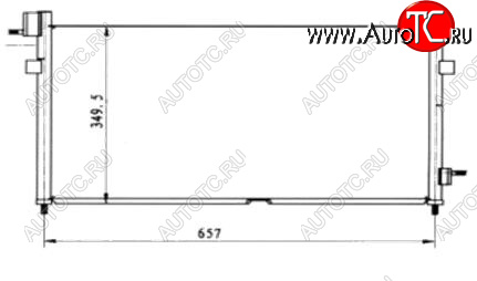 1 769 р. FHFM КОНДЕНСАТОР КОНДИЦ (см.каталог) BODYPARTS vv0fh97-930  с доставкой в г. Вологда