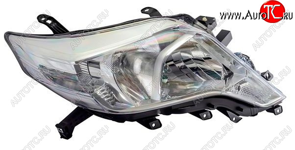 0 р. Правая фара (под корректор) DEPO Toyota Land Cruiser Prado J150 1-ый рестайлинг (2013-2017)  с доставкой в г. Вологда