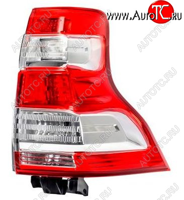 5 199 р. Правый фонарь BODYPARTS Toyota Land Cruiser Prado J150 1-ый рестайлинг (2013-2017)  с доставкой в г. Вологда