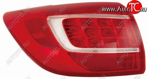 5 649 р. Левый фонарь DEPO  KIA Sportage  3 SL (2010-2014) дорестайлинг  с доставкой в г. Вологда