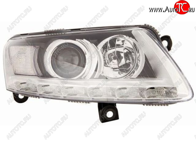 28 699 р. Левая фара (под корректор, ксенон) DEPO  Audi A6  C6 (2008-2010) рестайлинг, седан  с доставкой в г. Вологда