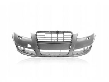 AUDI A6 БАМПЕР ПЕРЕДН С ОТВ ПОМЫВАТ ФАР , ПДАТЧ , ГРУНТ (Китай) BODYPARTS ai0a608-161