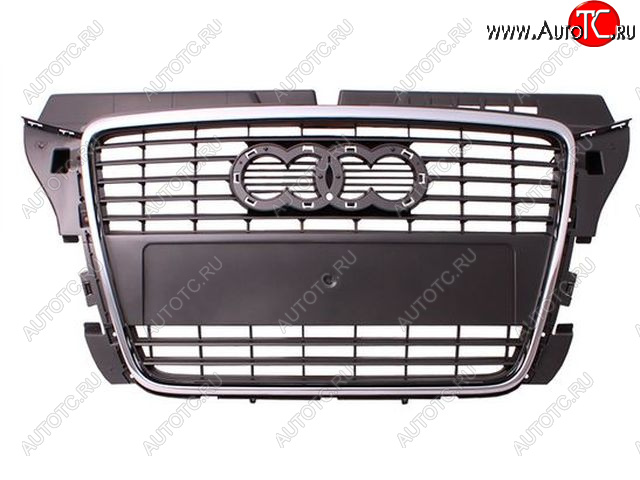 11 599 р. AUDI A3 РЕШЕТКА РАДИАТОРА С ХРОМ МОЛДИНГ (Тайвань) TYG ai0a308-100  с доставкой в г. Вологда