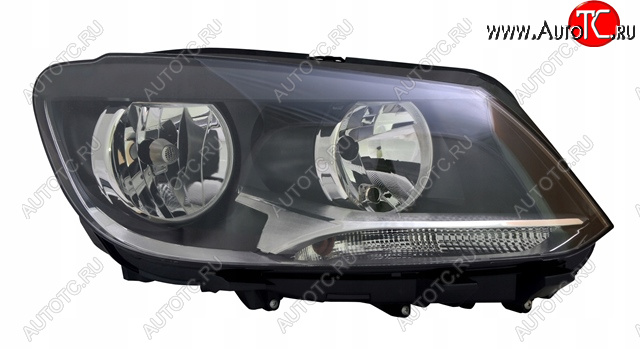 10 749 р. Правая фара (c электрокорректором) DEPO Volkswagen Polo 5 седан дорестайлинг (2009-2015)  с доставкой в г. Вологда