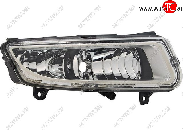 2 989 р. Правая противотуманная фара (ДХО) DEPO Volkswagen Polo 5 хэтчбек дорестайлинг (2009-2015)  с доставкой в г. Вологда
