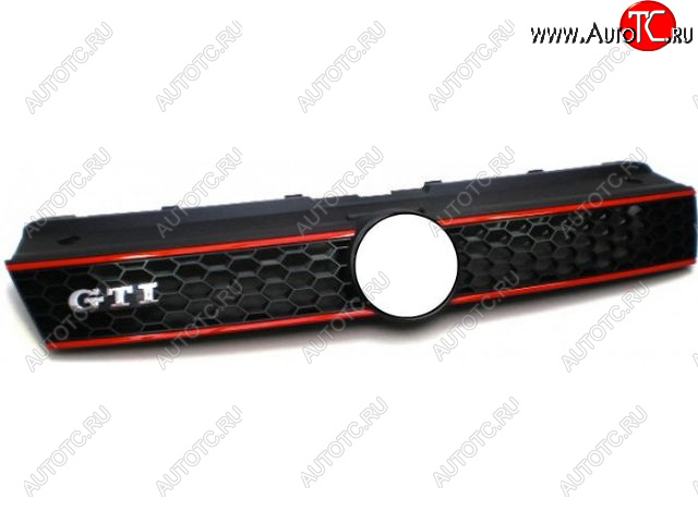 4 399 р. POLO РЕШЕТКА РАДИАТОРА С КРАСН МОЛДИНГ , GTI (Тайвань) API vwplo10-100  с доставкой в г. Вологда
