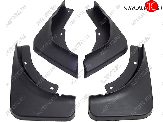 379 р. POLO БРЫЗГОВИК ПЕРЕДН КРЫЛА Л+П (КОМПЛЕКТ) + ЗАДН (4 шт) (Китай) BODYPARTS vwplo10-310-n  с доставкой в г. Вологда