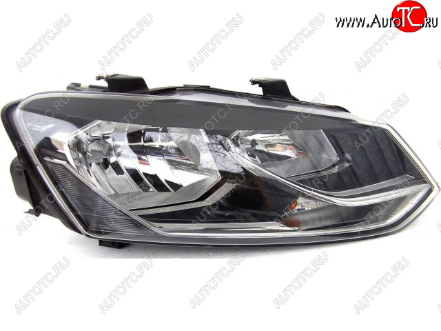 12 449 р. Правая фара (c электрокорректором) DEPO  Volkswagen Polo  5 (2015-2020) седан рестайлинг  с доставкой в г. Вологда