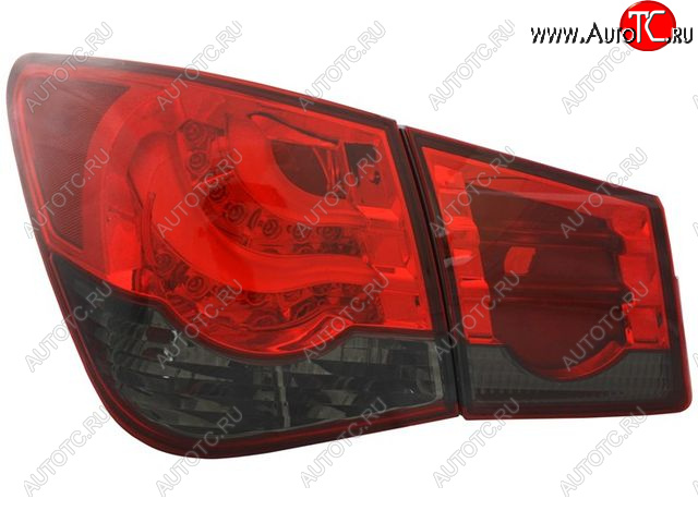 26 749 р. CRUZE ФОНАРЬ ЗАДН ВНЕШН+ВНУТР Л+П (КОМПЛЕКТ) ТЮНИНГ С ДИОД (EAGLE EYES) КРАСН-ТОНИР EAGLE EYES cvcrz09-760rt-n  с доставкой в г. Вологда
