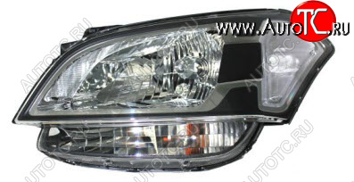 6 349 р. Левая фара (корректор) DEPO  KIA Soul  AM (2011-2014) рестайлинг  с доставкой в г. Вологда
