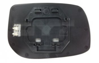 YARIS СТЕКЛО ЗЕРКАЛА ЛЕВ С ПОДОГРЕВ (convex) (Тайвань) TAIWAN tyyas06-460-l