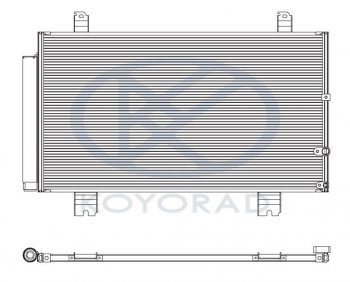 GS300 КОНДЕНСАТОР КОНДИЦ (KOYO) KOYORAD lx30005-930