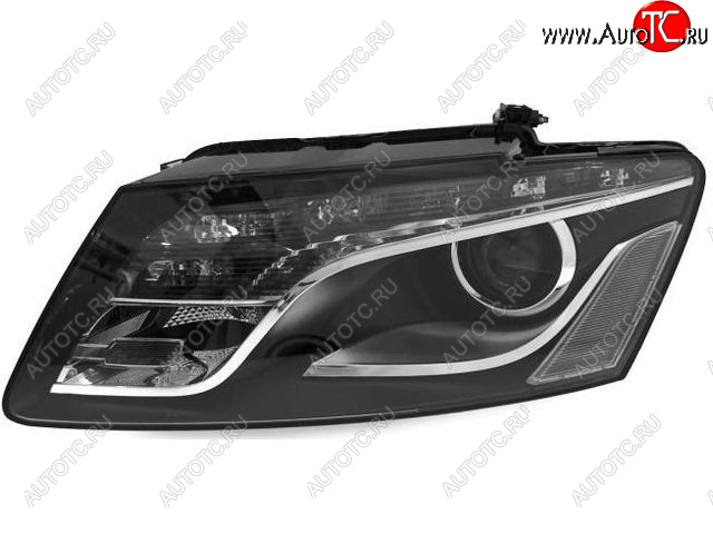 38 099 р. Левая фара (с электрокорректором, ксенон) DEPO  Audi Q5  8R (2008-2012) дорестайлинг  с доставкой в г. Вологда