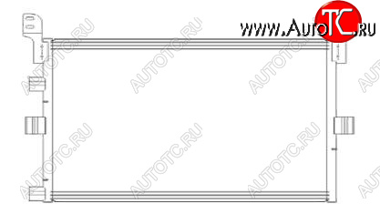 3 899 р. PREMIUM (MAGNUM 04-) КОНДЕНСАТОР КОНДИЦ (см.каталог) BODYPARTS rnpre06-930  с доставкой в г. Вологда