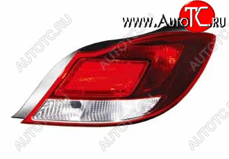 0 р. Правый фонарь DEPO Opel Insignia A дорестайлинг седан (2008-2013)  с доставкой в г. Вологда