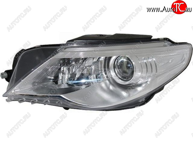 21 199 р. Левая фара (c электрокорректором, ксенон) DEPO  Volkswagen Passat CC  дорестайлинг (2008-2012)  с доставкой в г. Вологда