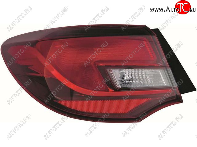 6 649 р. Левый фонарь DEPO  Opel Astra  J (2012-2017) хэтчбек 5 дв.  рестайлинг  с доставкой в г. Вологда