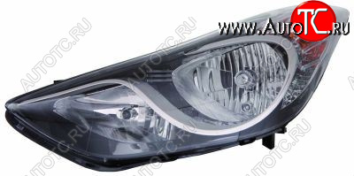 9 299 р. Левая фара (под корректор) DEPO Hyundai Avante (2010-2013)  с доставкой в г. Вологда