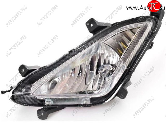 3 299 р. Противотуманная фара левая DEPO  Hyundai Avante (2010-2013)  с доставкой в г. Вологда