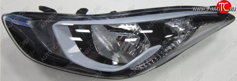 5 899 р. Левая фара (корректор) BODYPARTS  Hyundai Elantra  MD (2013-2016) рестайлинг  с доставкой в г. Вологда