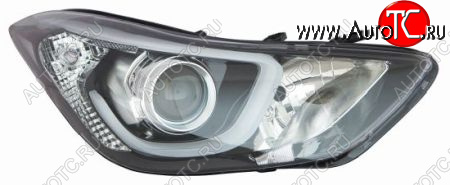 32 999 р. Правая фара (под корректор, диодная) DEPO  Hyundai Elantra  MD (2013-2016) рестайлинг  с доставкой в г. Вологда
