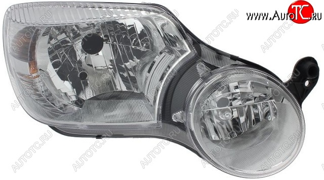 12 449 р. Правая фара (c электрокорректором) DEPO  Skoda Yeti (2009-2013)  с доставкой в г. Вологда
