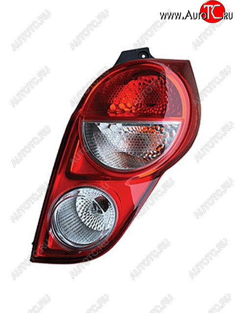 6 249 р. Правый фонарь DEPO Chevrolet Spark M300 дорестайлинг (2010-2015)  с доставкой в г. Вологда