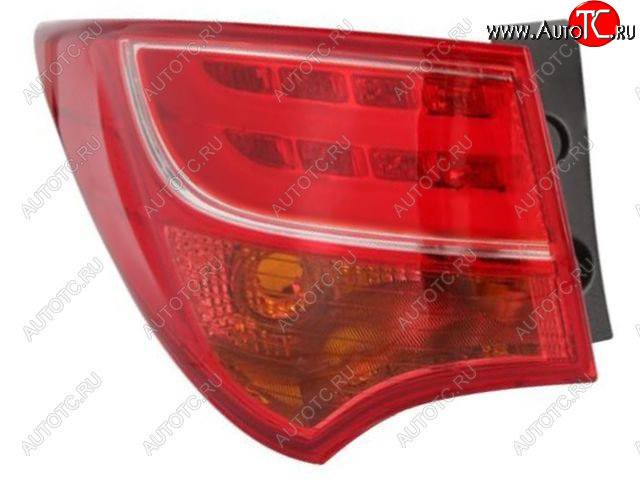 17 449 р. Левый фонарь (диодная) DEPO Hyundai Santa Fe DM дорестайлинг (2012-2016)  с доставкой в г. Вологда