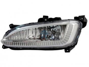Противотуманная фара левая BodyParts Hyundai Santa Fe DM дорестайлинг (2012-2016) (диодная)