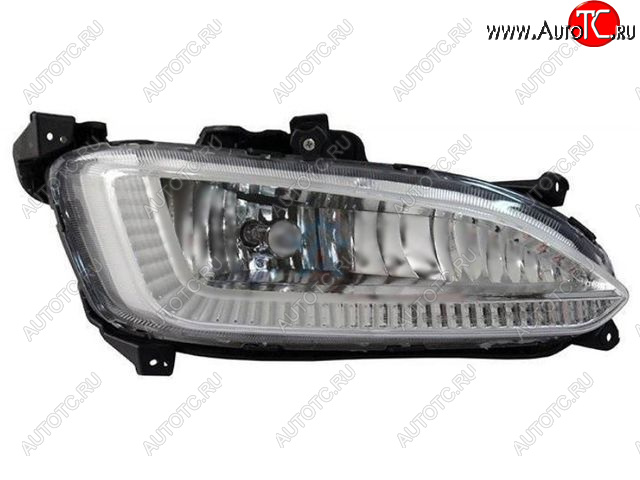 8 699 р. Правая противотуманная фара (диодная) BODYPARTS Hyundai Santa Fe DM дорестайлинг (2012-2016)  с доставкой в г. Вологда