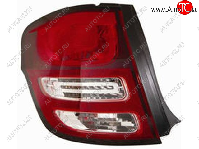 6 449 р. Задний левый внешний фонарь DEPO  CITROEN C3  дорестайлинг (2009-2015)  с доставкой в г. Вологда
