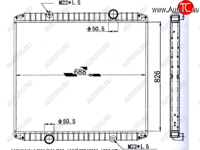 12 799 р. PREMIUM (826 x 688 mm) РАДИАТОР ОХЛАЖДЕН BODYPARTS rnpre96-911  с доставкой в г. Вологда