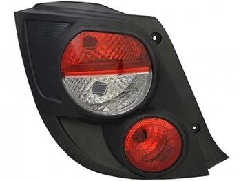 Задний левый (внешний, с черным ободком) фонарь BODYPARTS Chevrolet Aveo  T300 (2011-2015) хэтчбек