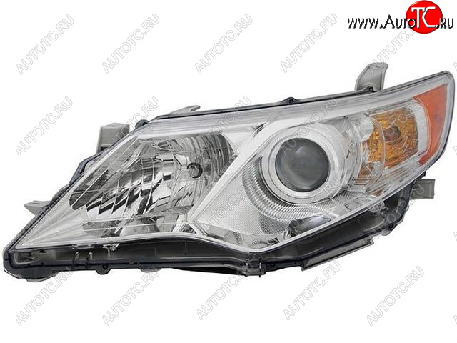 13 549 р. Левая фара (c электрокорректором) DEPO  Toyota Camry  XV50 (2011-2014) дорестайлинг  с доставкой в г. Вологда