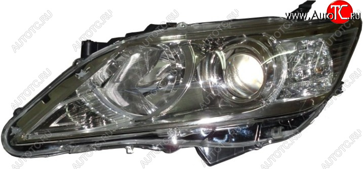 6 399 р. Левая фара (c электрокорректором) BODYPARTS Toyota Camry XV50 дорестайлинг (2011-2014)  с доставкой в г. Вологда