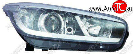 10 549 р. Правая фара (корректор) BODYPARTS KIA Ceed 2 JD дорестайлинг, хэтчбэк (2012-2015)  с доставкой в г. Вологда