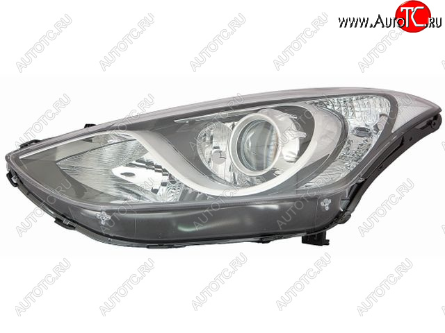 22 549 р. Левая фара (с электрокорректором, линзован) BodyParts  Hyundai I30  2 GD (2015-2017) рестайлинг, хэтчбэк 5 дв.  с доставкой в г. Вологда