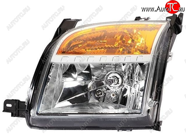 8 899 р. Левая фара (c электрокорректором) DEPO  Ford Fusion  1 (2005-2012)  рестайлинг, хэтчбэк  с доставкой в г. Вологда