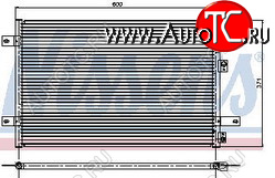 2 189 р. SHARAN (+ FD GALAXYST ALHAMBRA) КОНДЕНСАТОР КОНДИЦ (см.каталог) BODYPARTS vwsrn95-930  с доставкой в г. Вологда