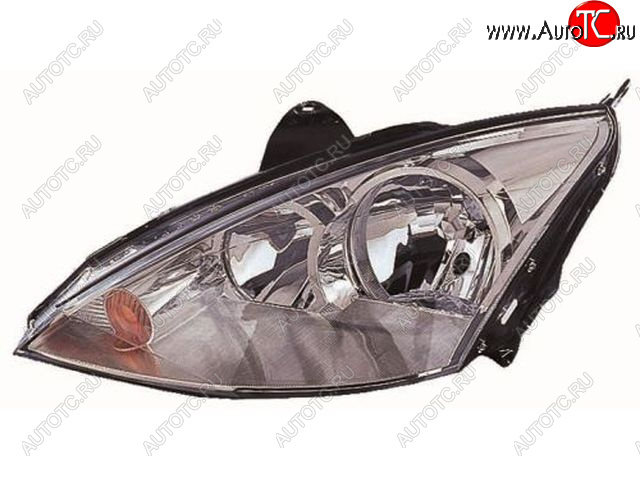 7 999 р. Левая фара (под корректор) DEPO  Ford Focus  1 (2001-2005) седан рестайлинг  с доставкой в г. Вологда