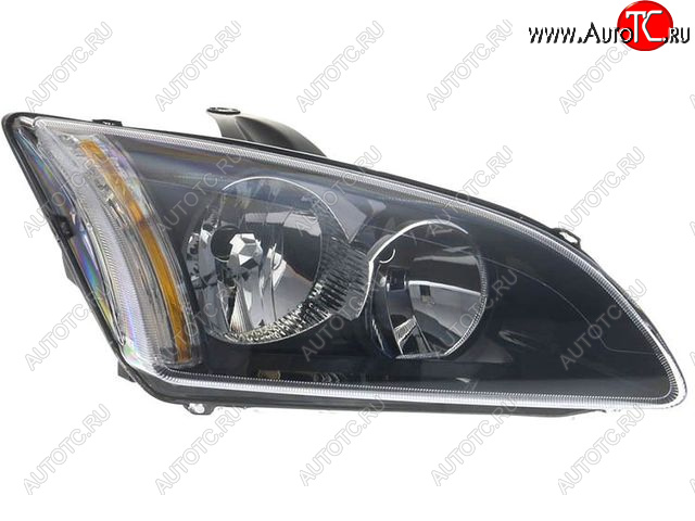 5 399 р. Правая фара (под корректор) DEPO  Ford Focus  2 (2004-2008)  седан дорестайлинг  с доставкой в г. Вологда