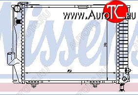3 069 р. W124 РАДИАТОР ОХЛАЖДЕН (см.каталог) BODYPARTS md12485-910  с доставкой в г. Вологда