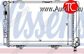 9 499 р. W124 РАДИАТОР ОХЛАЖДЕН (см.каталог) BODYPARTS md12485-912  с доставкой в г. Вологда