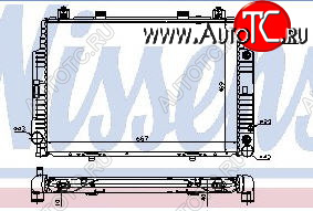 8 849 р. W140 РАДИАТОР ОХЛАЖДЕН (см.каталог) BODYPARTS md14090-911  с доставкой в г. Вологда
