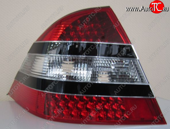 24 999 р. W220 ФОНАРЬ ЗАДН ВНЕШН Л+П (КОМПЛЕКТ) ДИЗАЙН W221 ПОЛНОСТЬЮ С ДИОД С ЧЕРН МОЛДИНГ КРАСН-БЕЛ EAGLE EYES md22098-741rw-n  с доставкой в г. Вологда