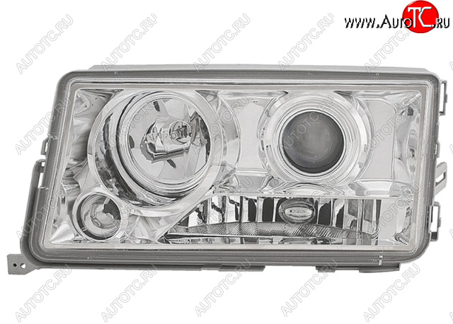 4 199 р. Левая фара (линзован) BODYPARTS  Mercedes-Benz C-Class  W201 (1982-1992) седан  с доставкой в г. Вологда